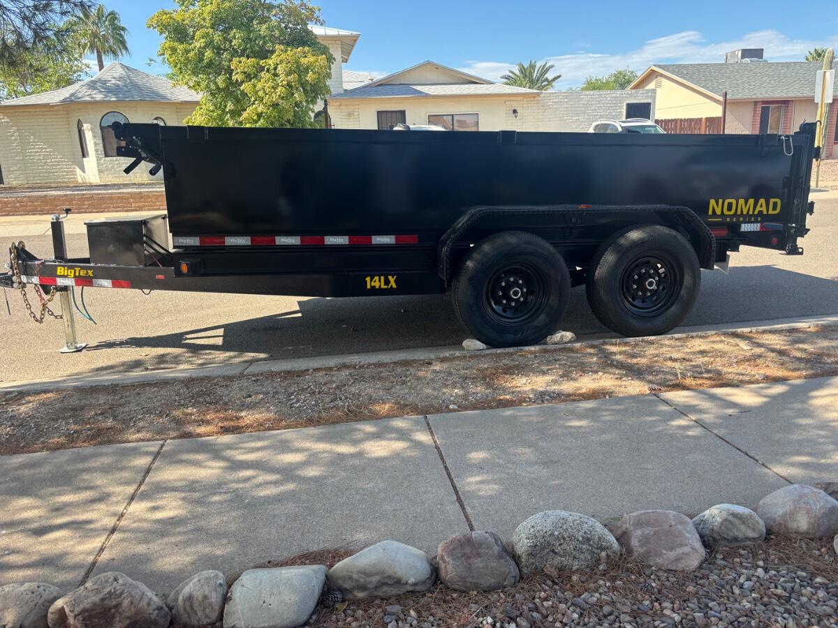 2026 Big Tex Dump trailer works great
