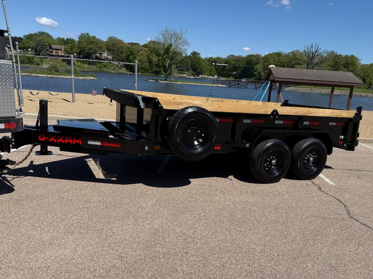 2026 Maxx D 14&rsquo;x7&rsquo; dump trailer with ramps