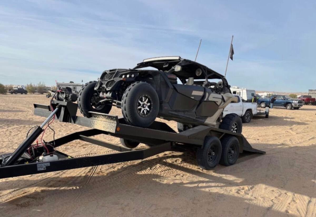 2025 Polar Reliable 20’ tilt trailer, per