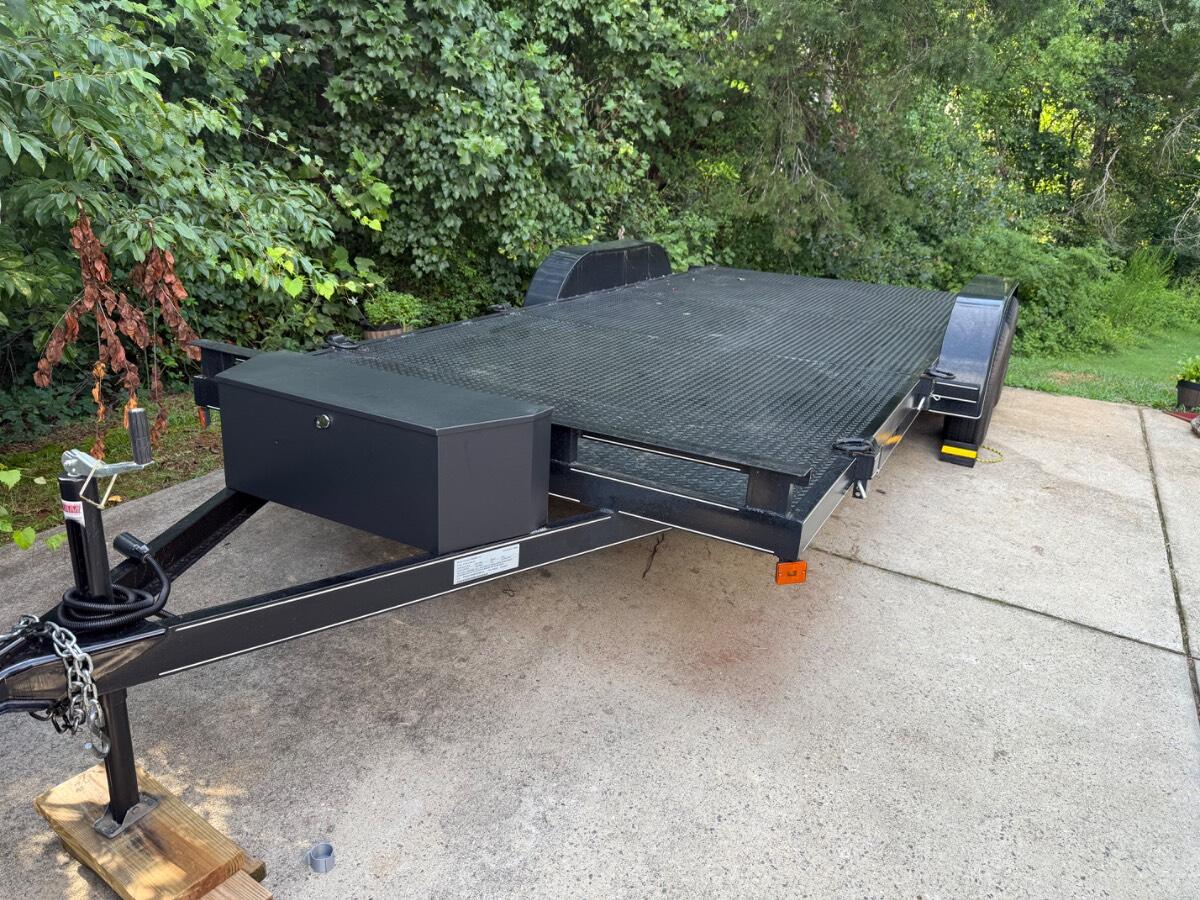 2026 Max Built 18 foot car hauler steel deck