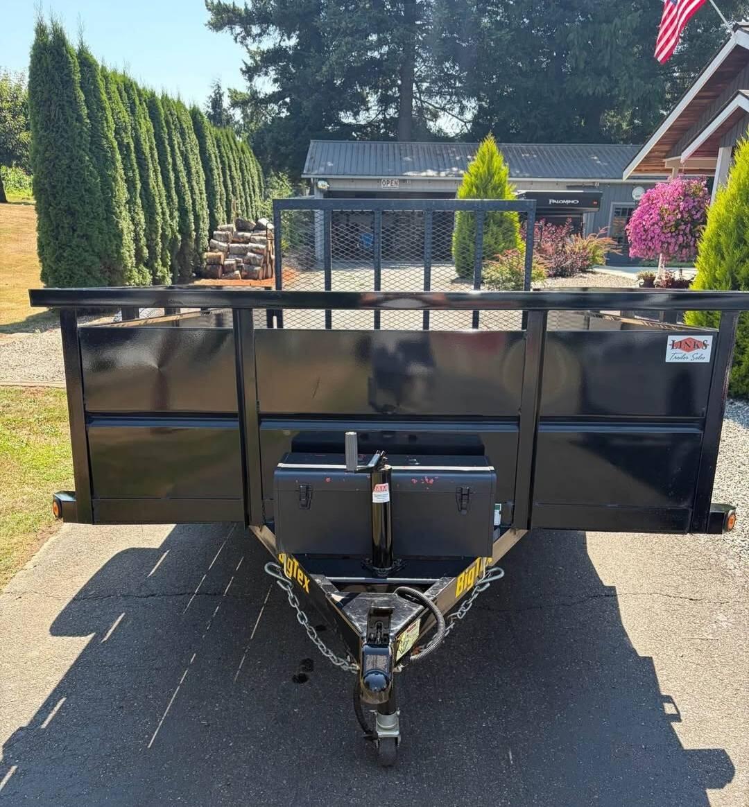 2021 Big Tex 355v 12x7 single axle trailer