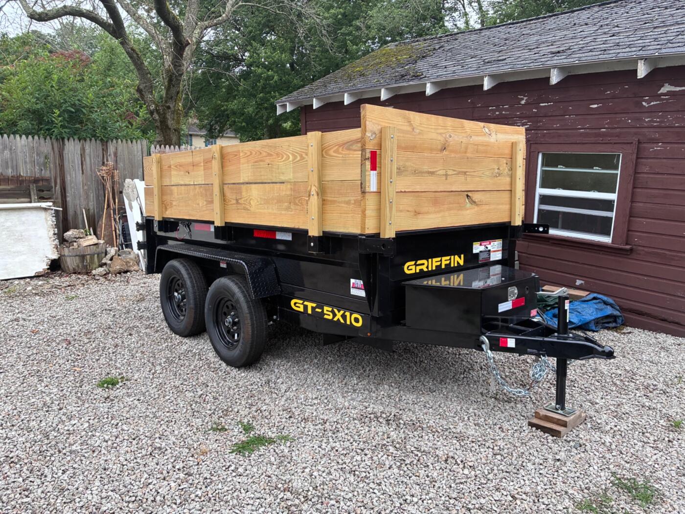 2026 Chub GT-5X10TA TRAIL Dump Trailer