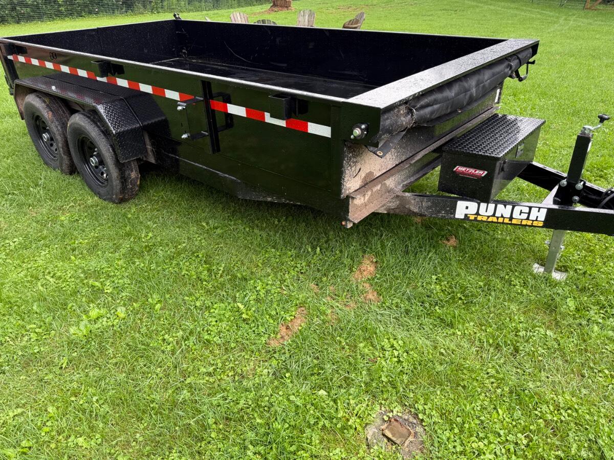2026 Punch 7 × 14 Hydraulic Dump Trailer
