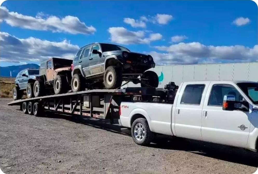 2002 Big tex 3 car car hauler
