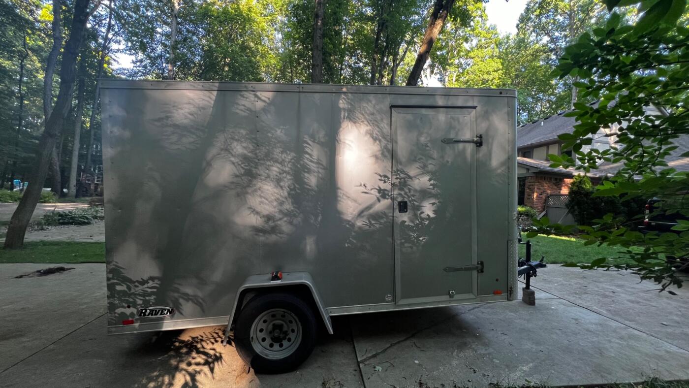2013 ATC Enclosed Cargo Trailer 6 X12FT