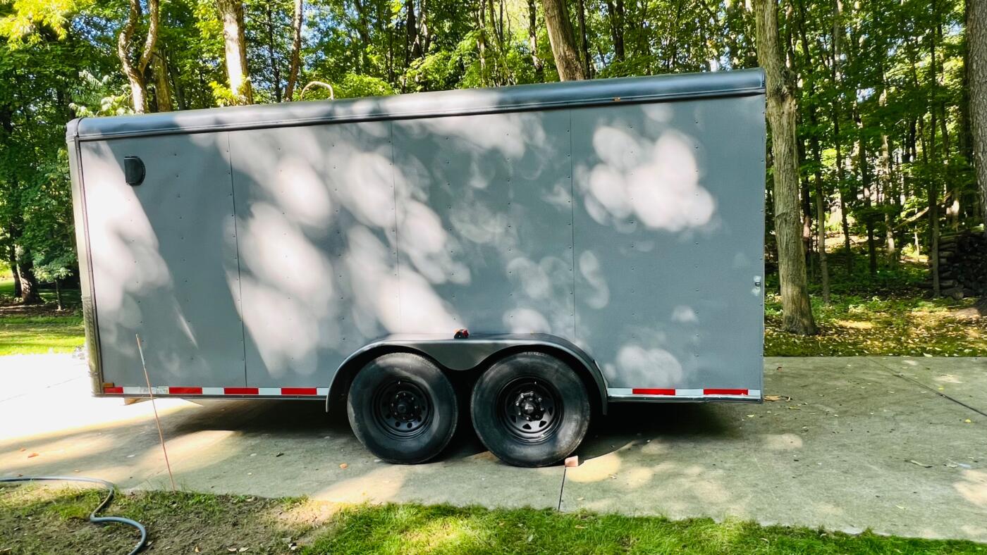 2017 Homesteader Enclosed  HD Cargo 7 X 16FT