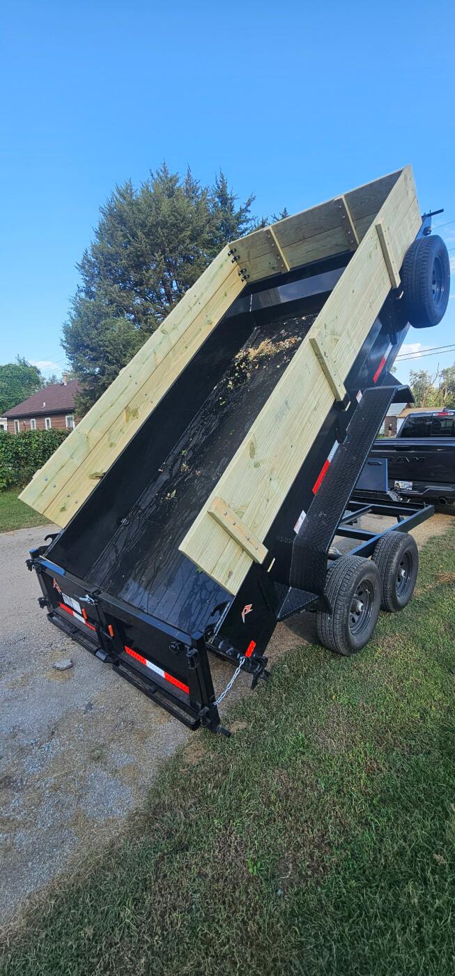 2025 RawMaxx MDX 10k Dump Trailer