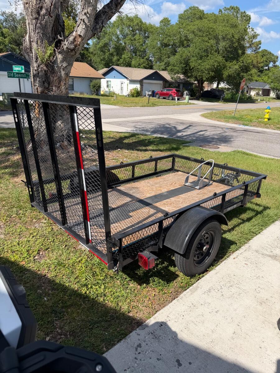 2025 Carry all 5/8 trailer setup with tiedown