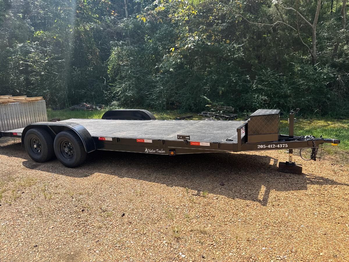 2025 Native Trailers 20ft Car Hauler with Winch