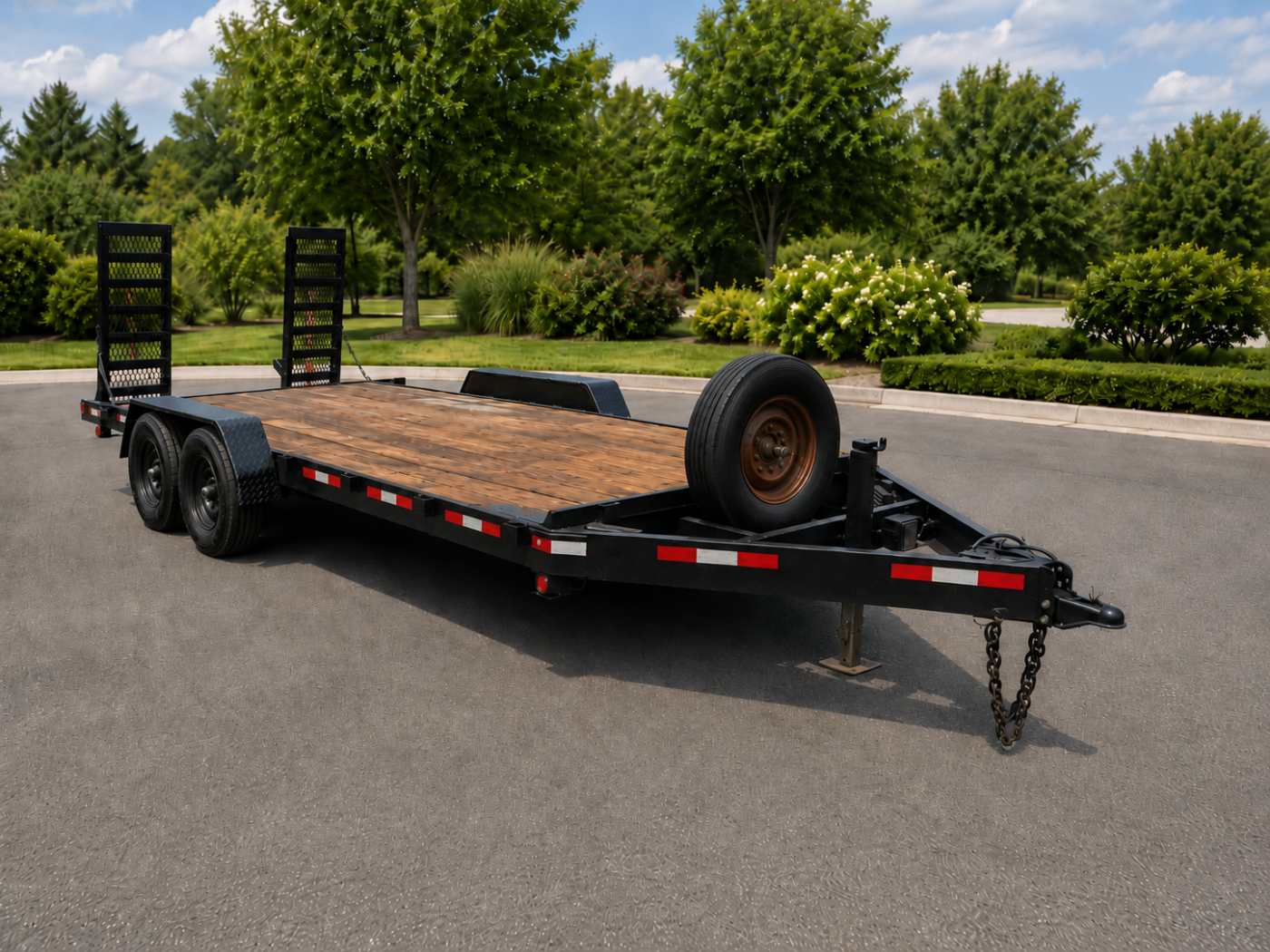1999 Country Boy 20' Equipment w/ Dovetail + Ramps