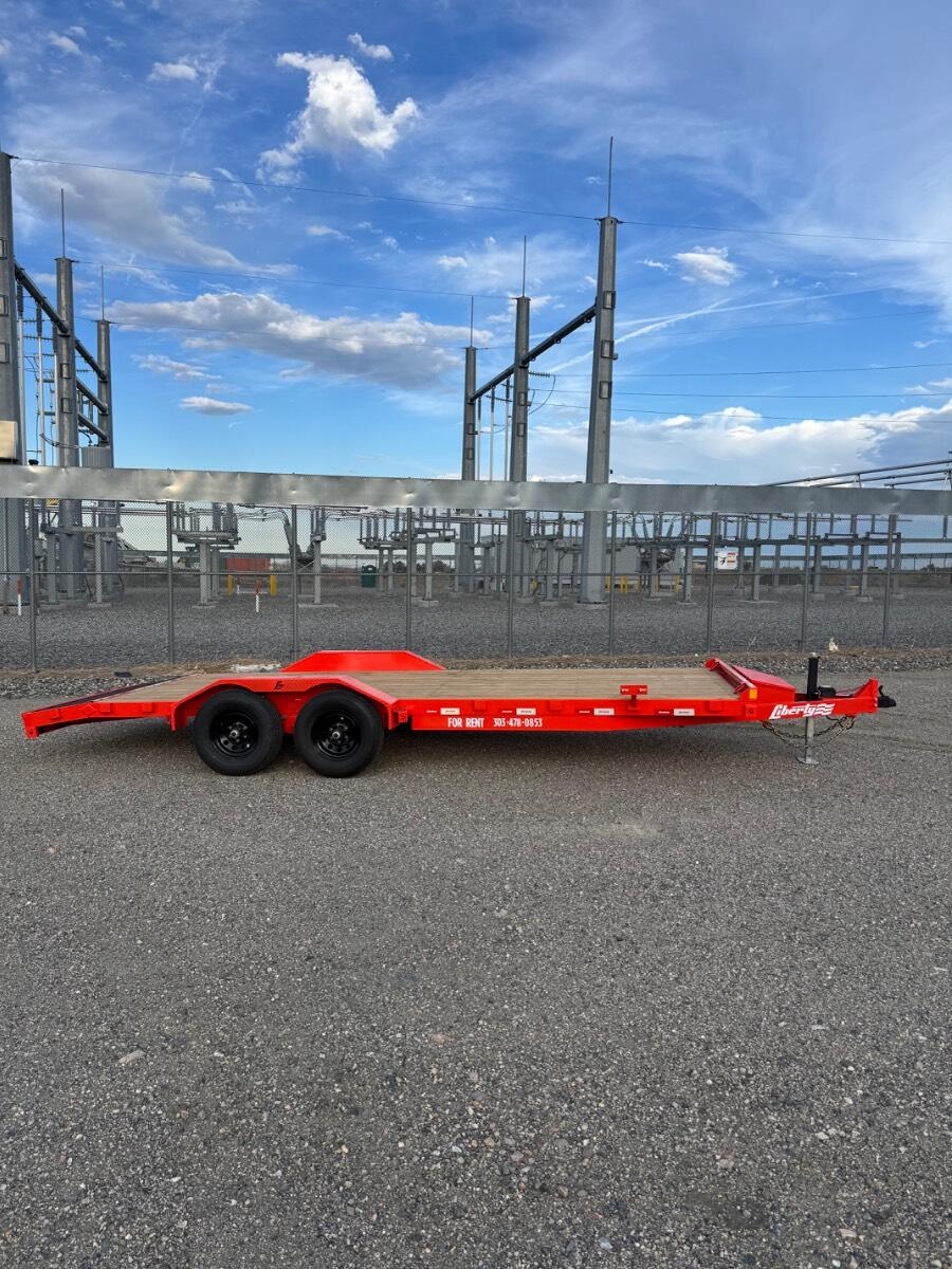2027 Liberty Car hauler with ramps & straps