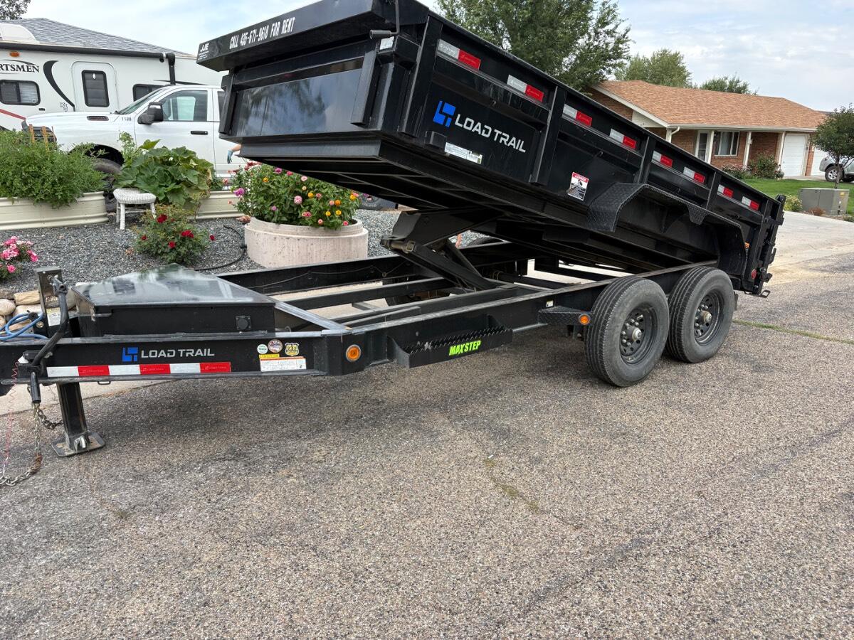 2024 Load trail 7x14 14k dump trailer