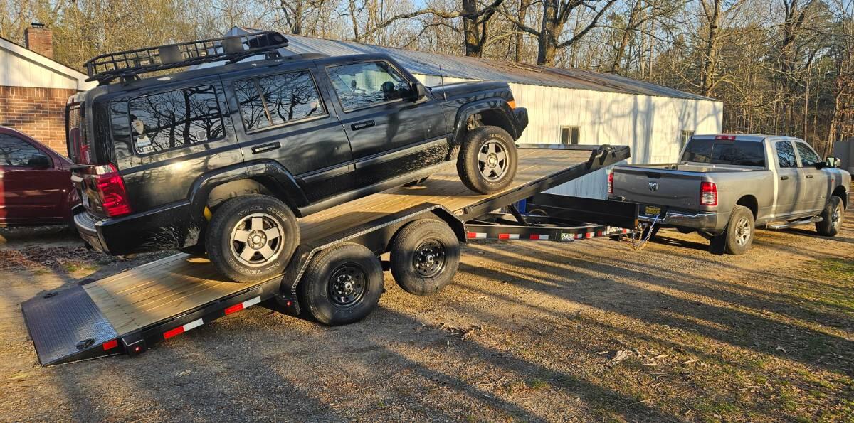 2026 Load trail Hydraulic tilt car hauler.