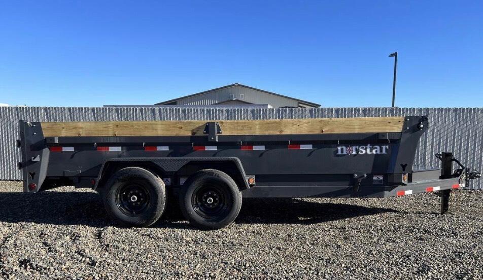 2026 Norstar 7x16 14k dump trailer