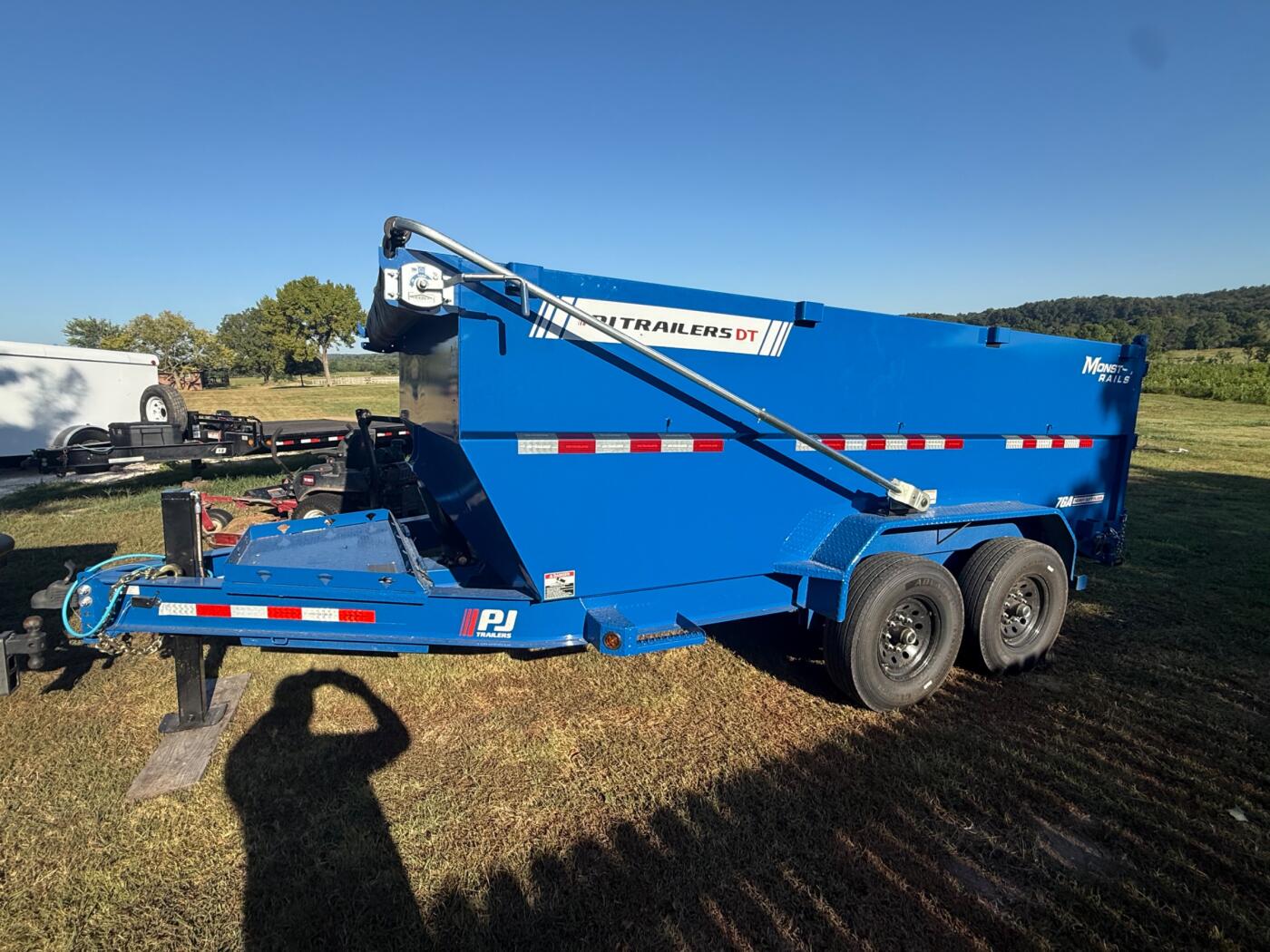 2026 Pj Dump trailer with 10,500 lbs