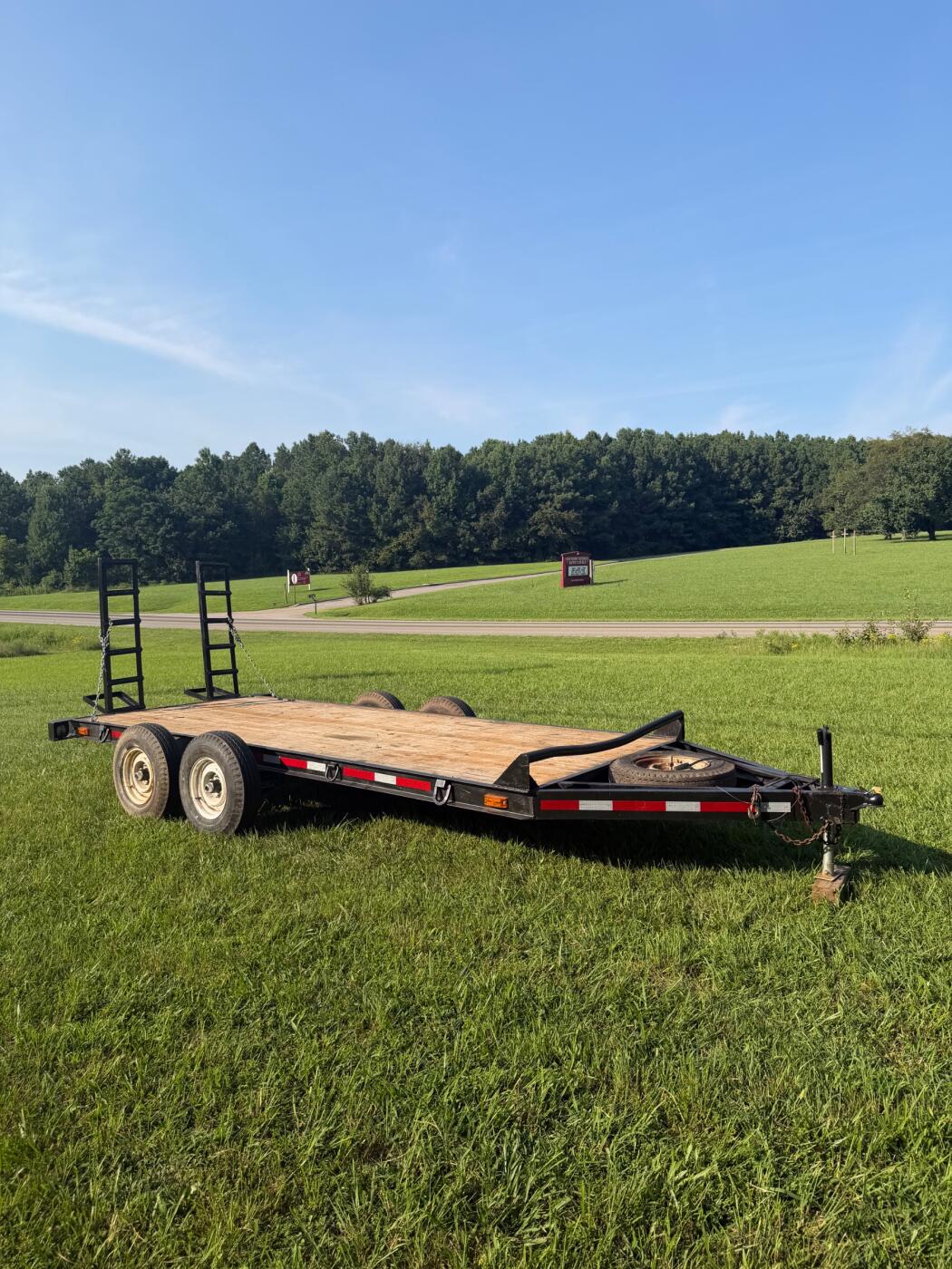 2020 Homemade 16x7 equipment trailer
