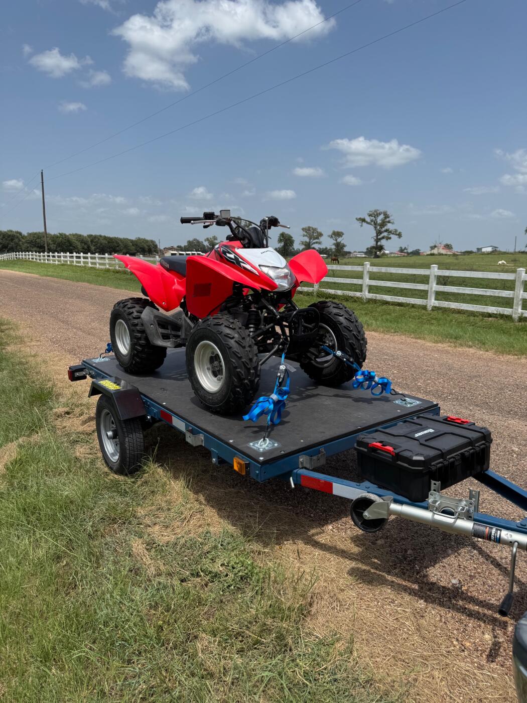 2013 Haul Master Utility/Motorcycle Trailer