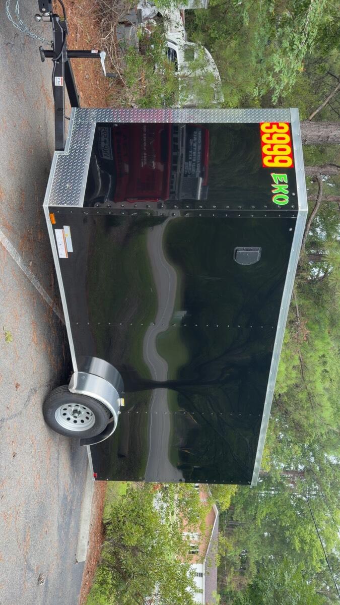 2026 Eko 6x12 v nose enclosed trailer