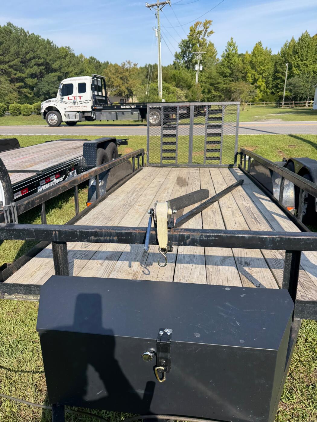 2022 Leonard Utility 6x16 utility trailer