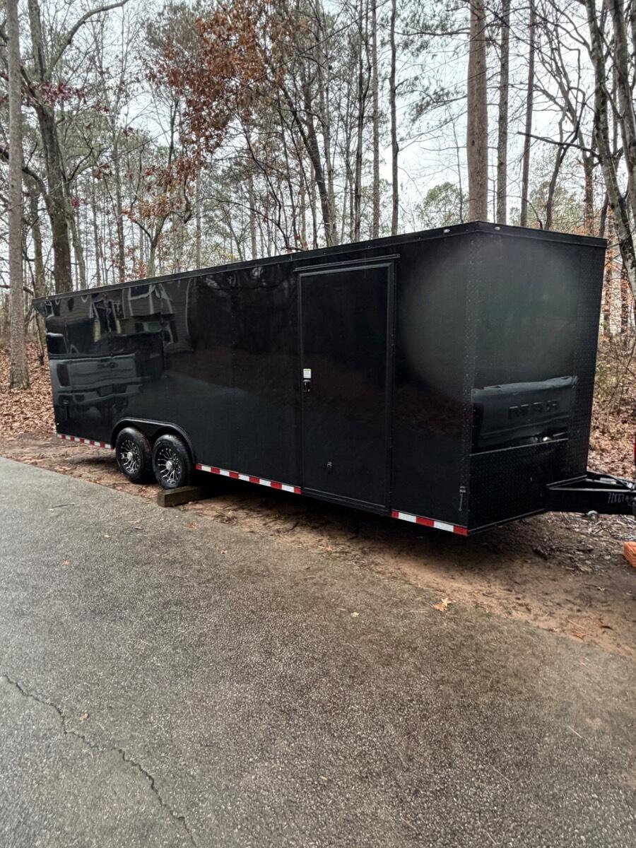 2026 Rock Solid 22’ enclosed car trailer