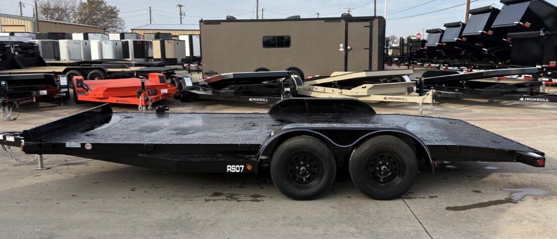 2014 tophat 18 ft car hauler with winch