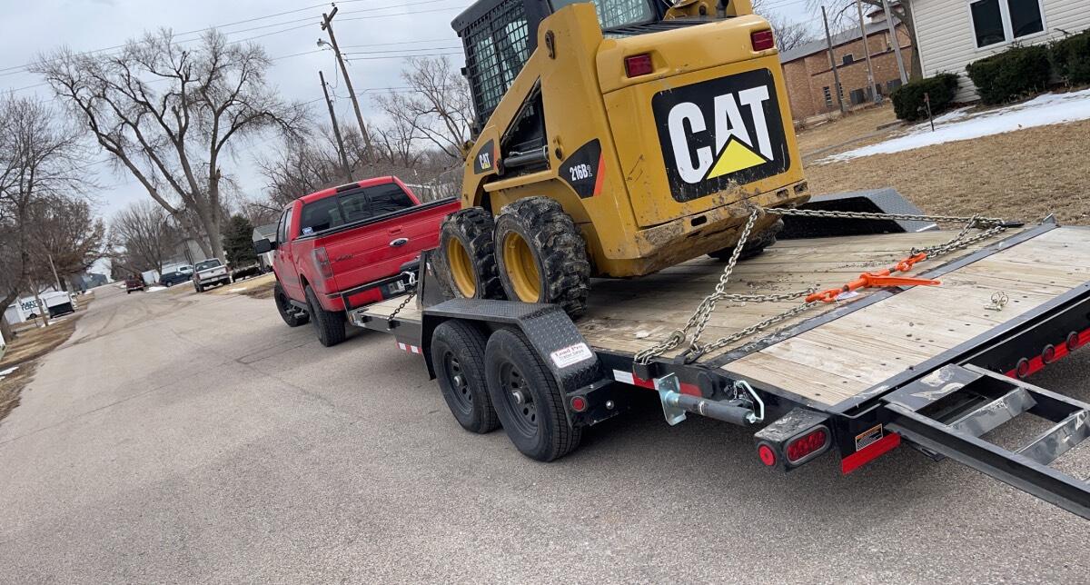 2023 Load trail 20’ car hauler with dovetail.