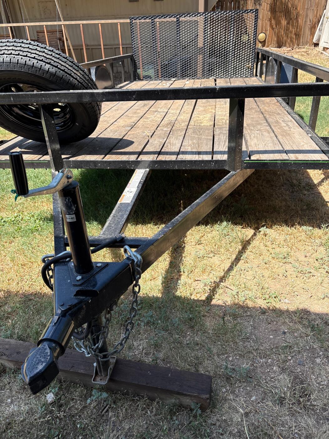 2023 KAAB Utility 12’ utility trailer with ramp