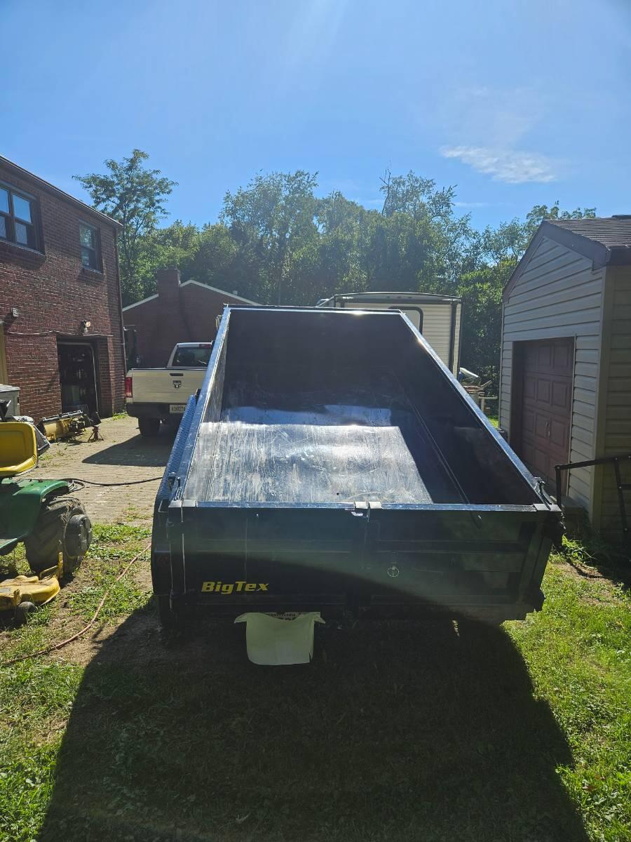 2026 Big Tex 70SR 5' by 10' dump trailer
