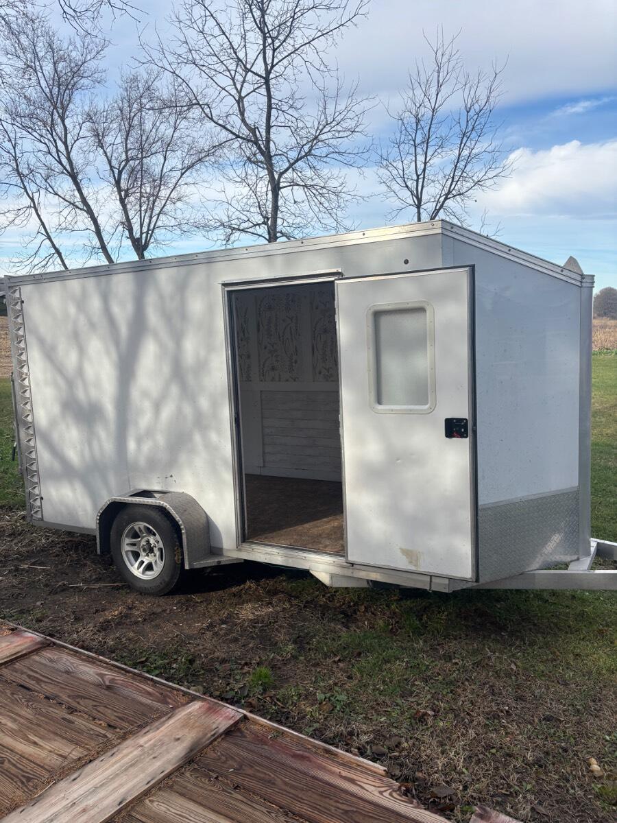 2016 Load Star V nose enclosed trailer
