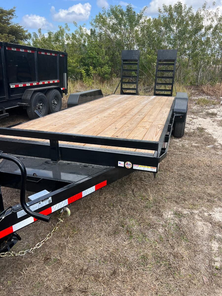 2025 Black iron 20’ equipment trailer