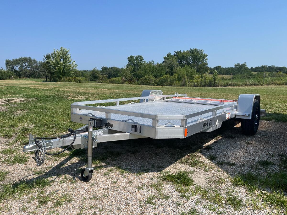 2025 Black Rhino Alum. utility trailer w/ gate