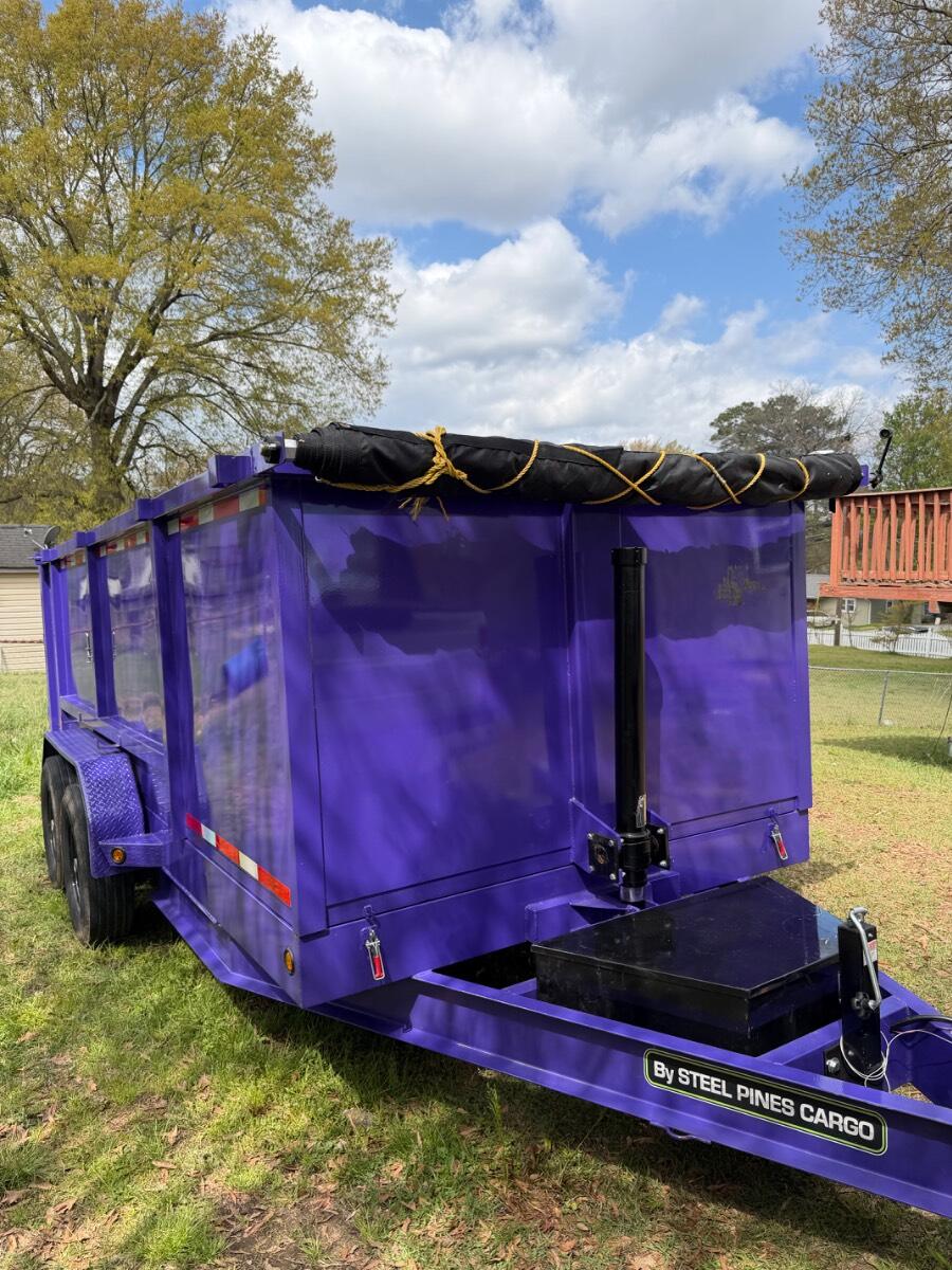 2026 7x16 Dump Trailer Dumpster starting at $200