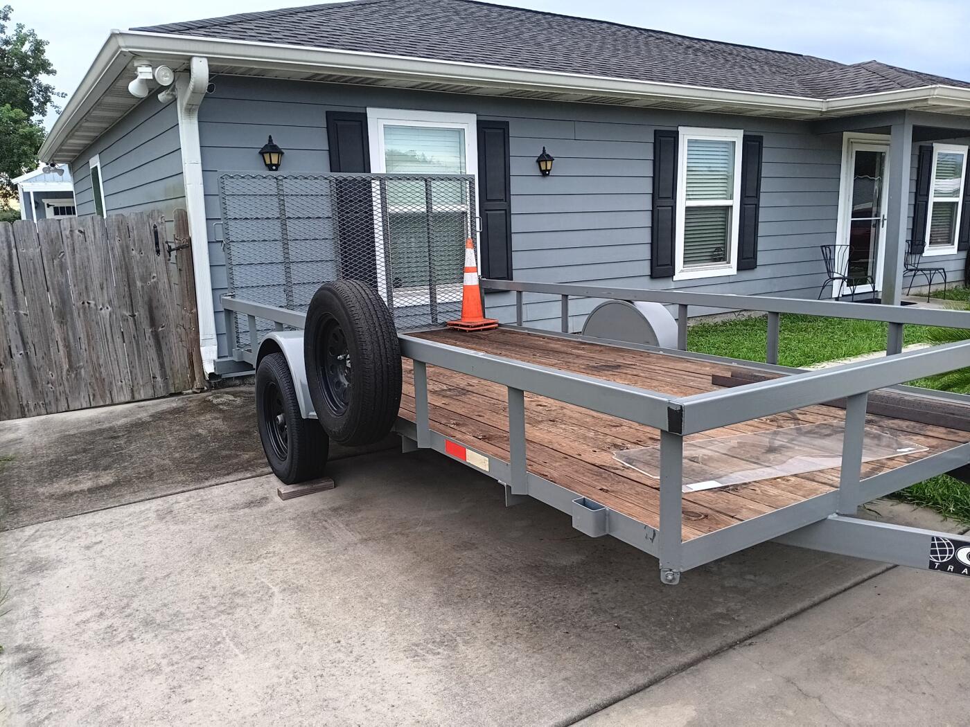 2024 Gps 7/14 liftgate utility trailer