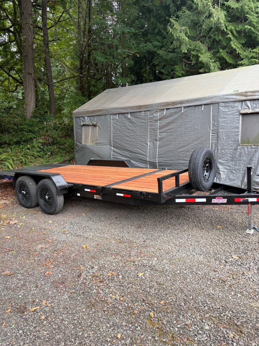 2026 International 14k hydraulic tilt deck Car / Equipment 7 x 20 foot