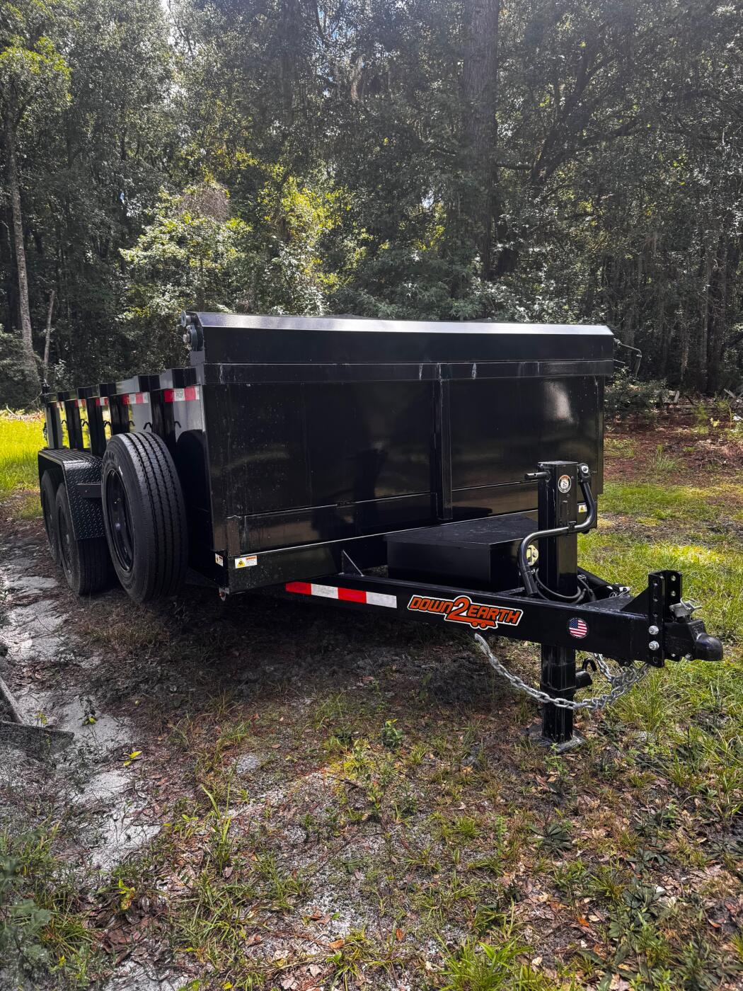 2026 Down 2 Earth Heavy Duty 7x16 Dump Trailer