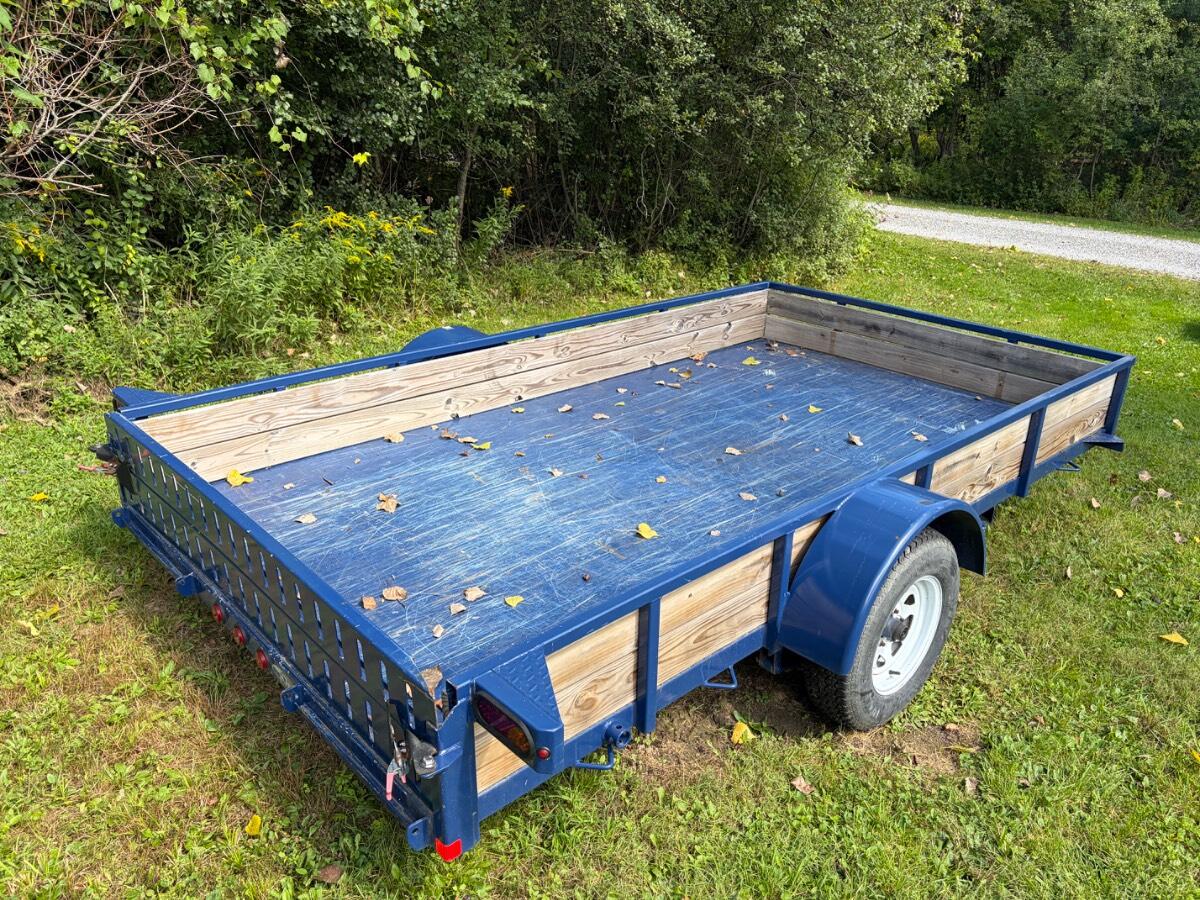 2020 Mission Utility Trailer W/Ramps