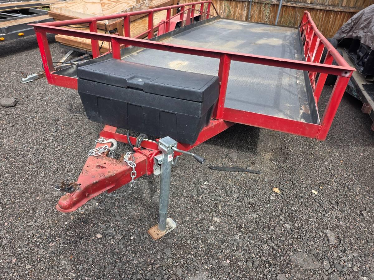 1998 Kara 20' Utility Trailer with Side