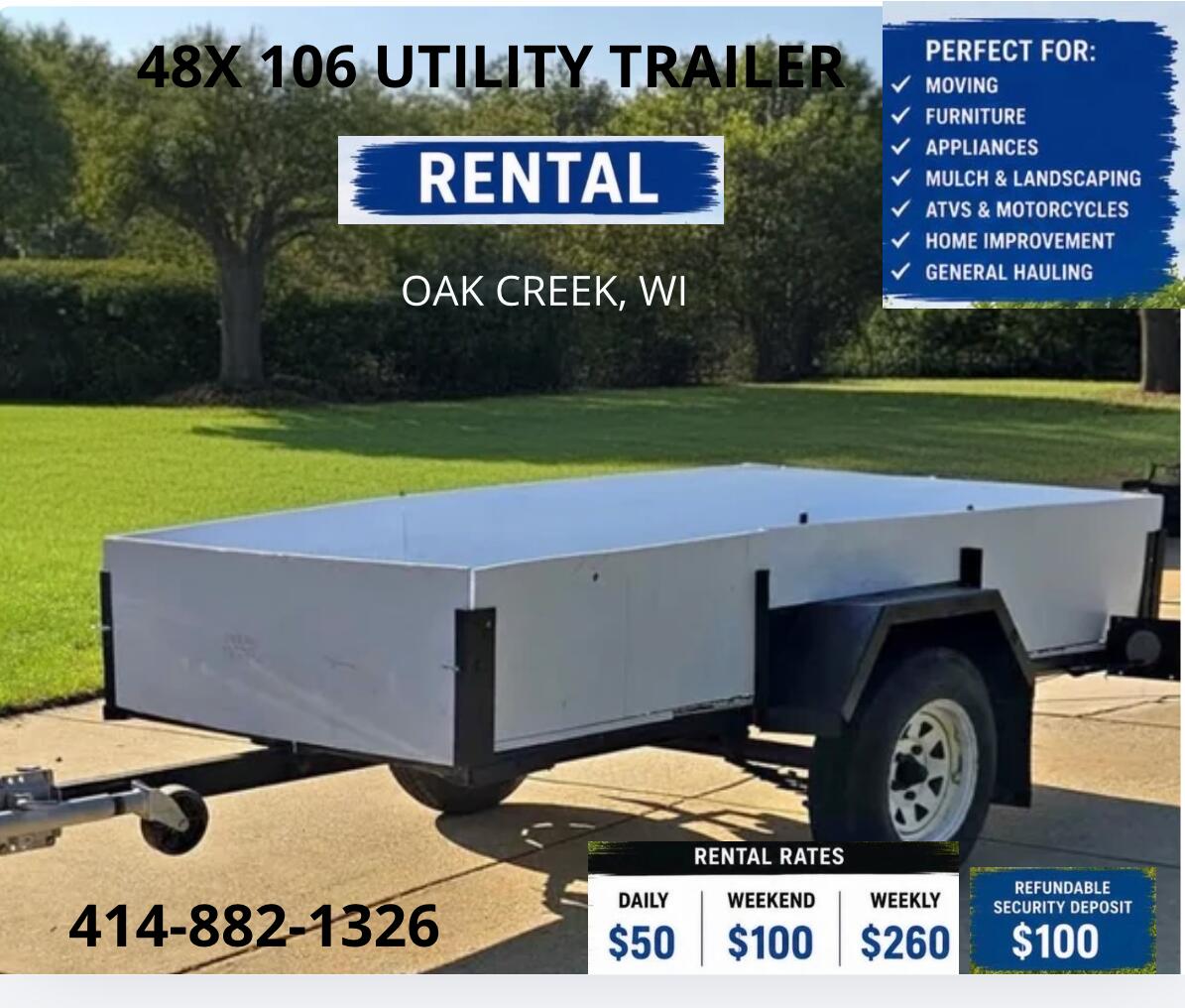 2025 Kenda Trailer with new LED lights
