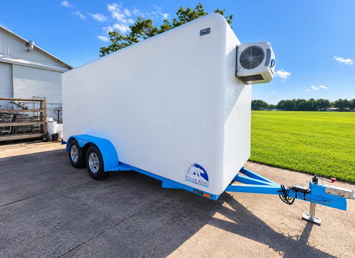 2020 Polar King 16' Refrigerated/Freezer Trler