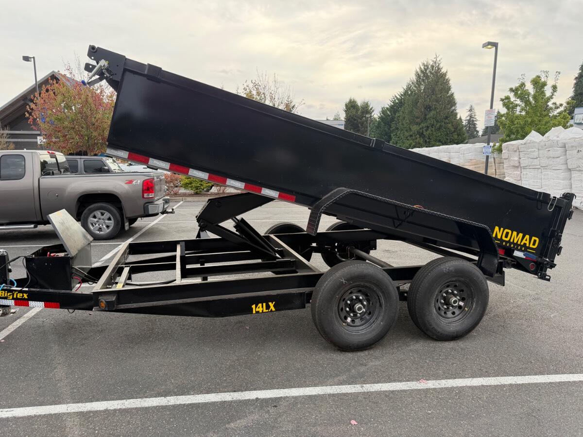 2026 Big tex 7x14 dump trailer with ramps