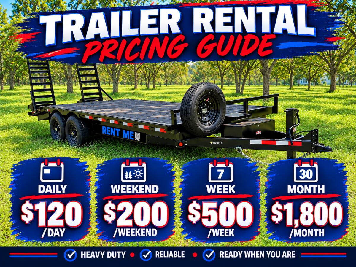 2026 Covered Wagon Trailers 20 foot Deckover Trailer