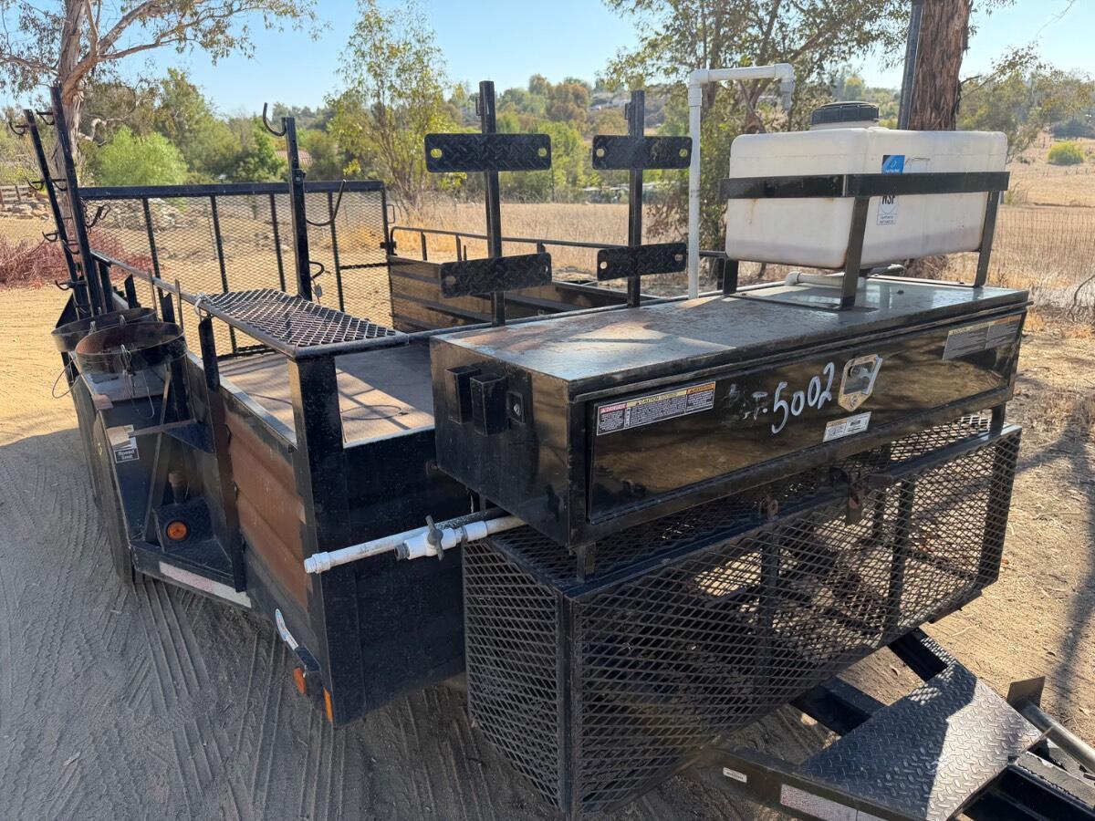 2017 Marksman Trailer equipment utility trailer
