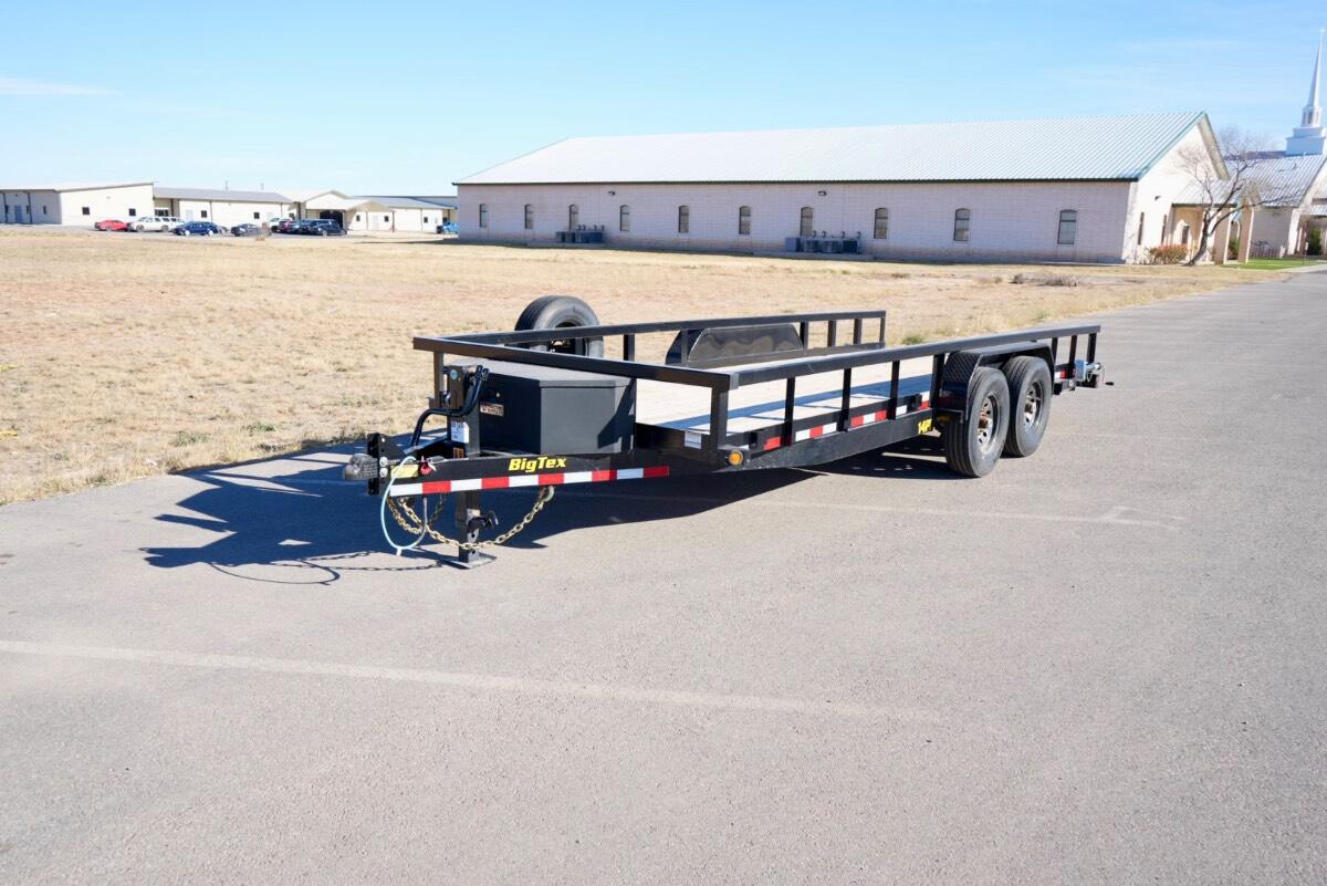 2025 BigTex 20’ 14K Equipment Trailer