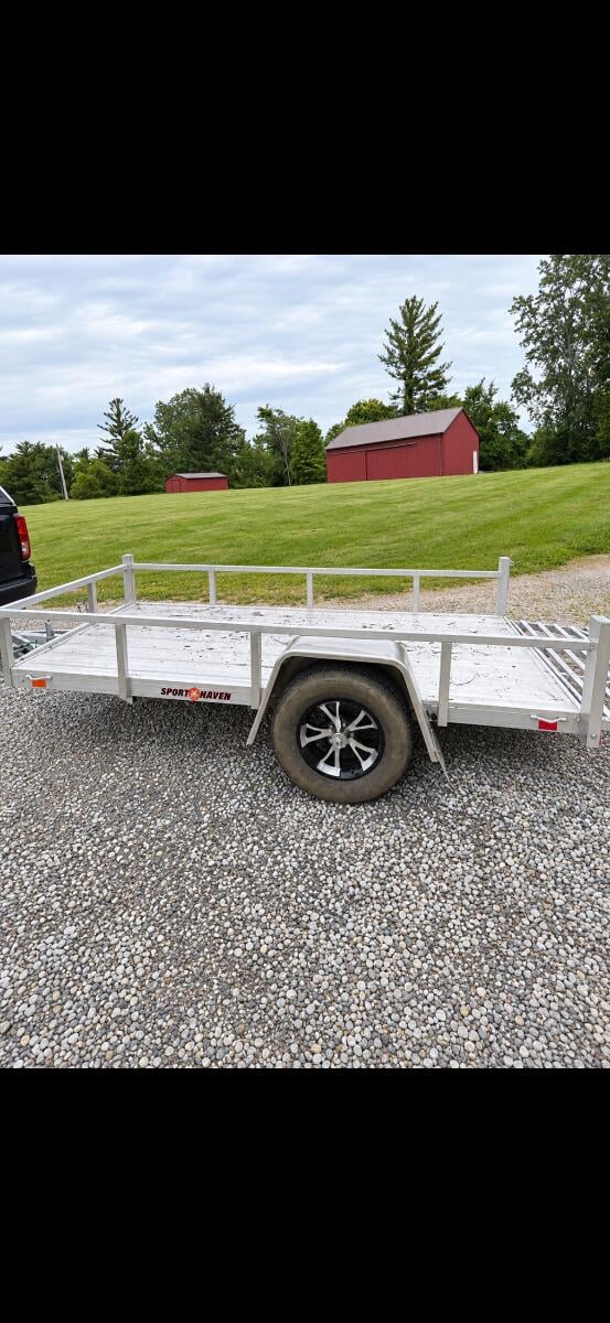 2023 Sport haven 5x10 utility trailer with ramp