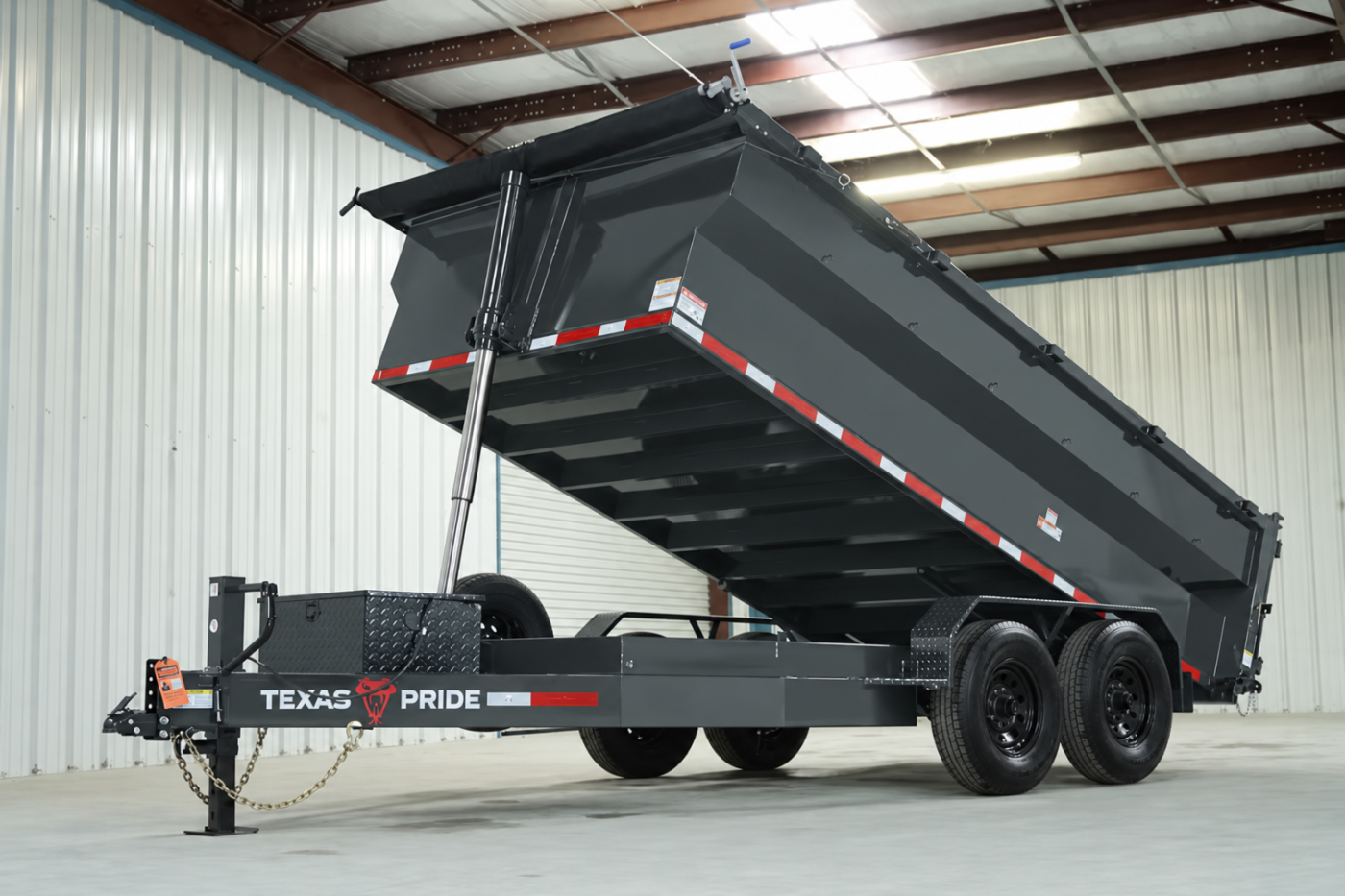 2027 Texas Pride 16x7x3 Heavy Duty Dump Trailer