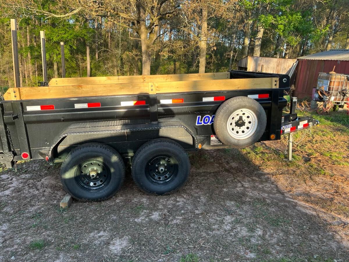 2024 Loadttail 6x12 6000lbs capacity.threeway