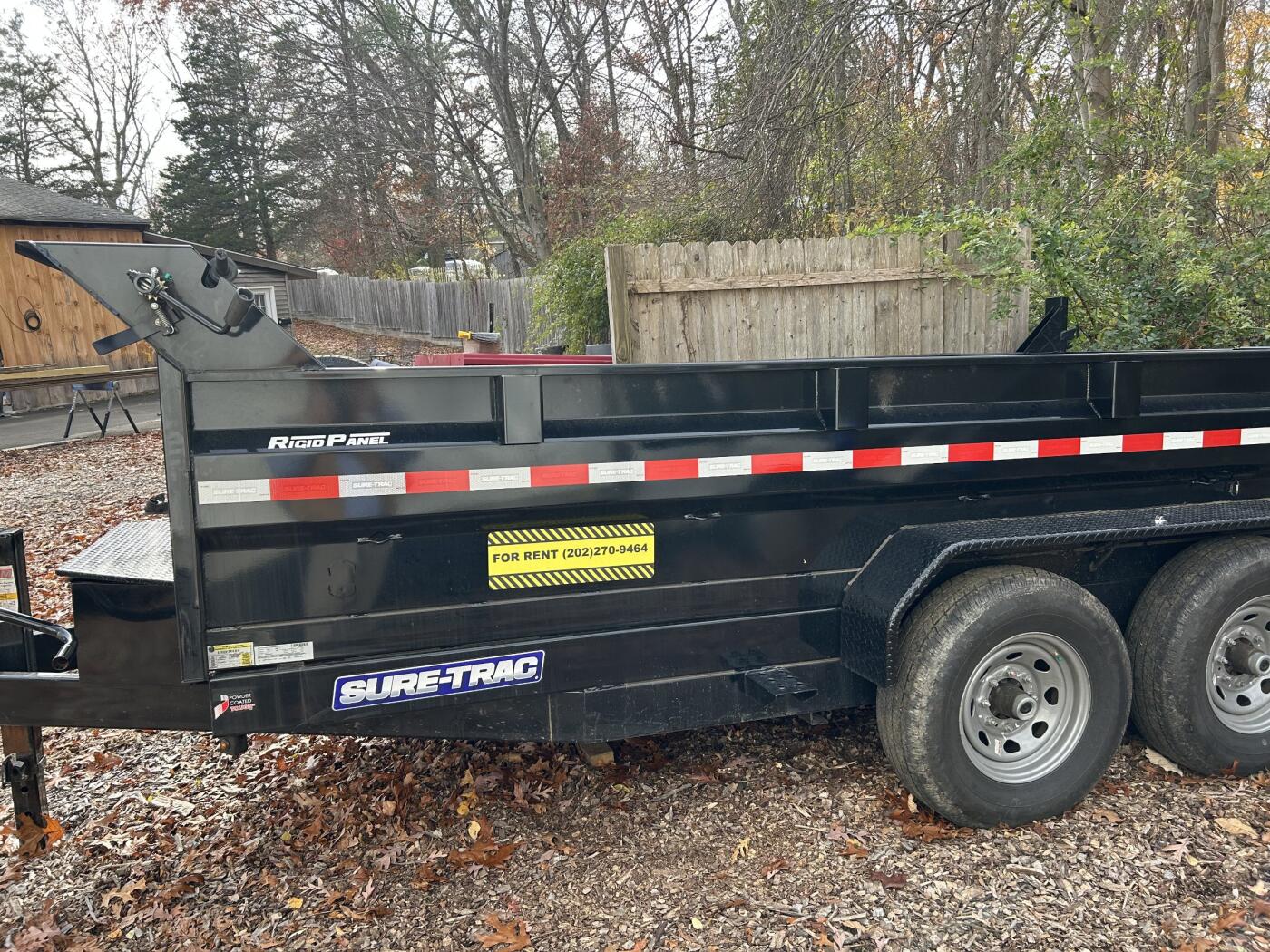 2025 SureTrac Dump 14k / 14ft Dump Trailer