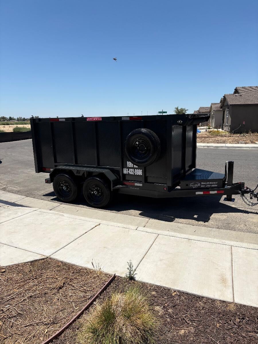 2026 GM Trailers 6.5’x12’x4’ HD Dump Trailer