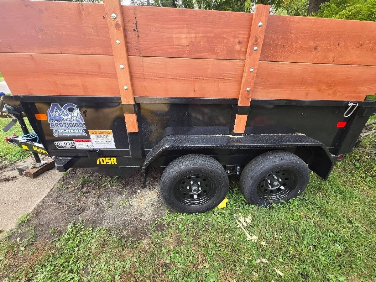 2027 Big Tex 70SR 5x10 Dump Trailer