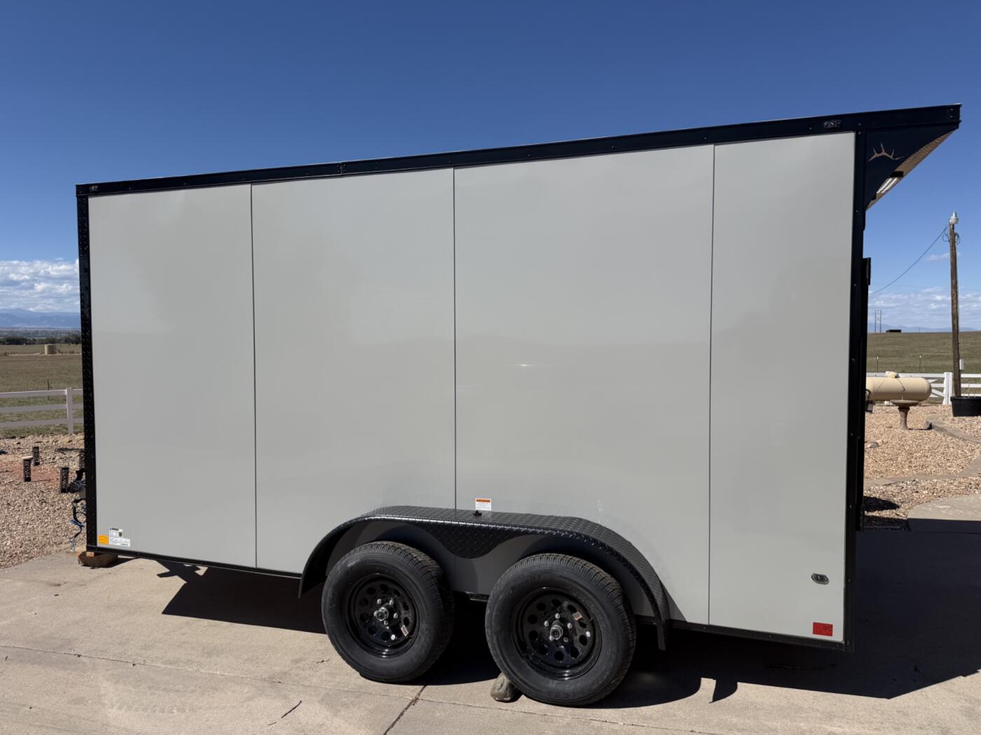 2027 SAWYER 7X14 Enclosed Trailer